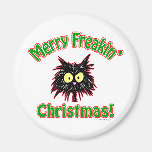 Merry Freakin' Christmas Magnet