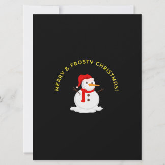 Merry & Frosty Christmas Card