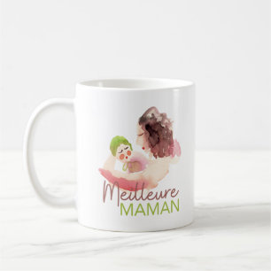 Merry gift, best mom, great mom coffee mug