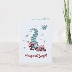 Merry Gnome Christmas Card