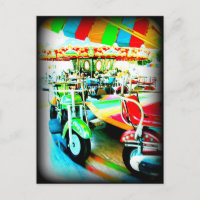 Merry Go Round Motor bikes at the Carnival