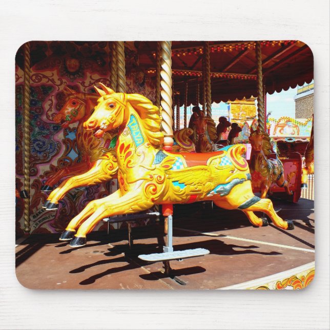 Merry-go-round Mouse Mat (Front)