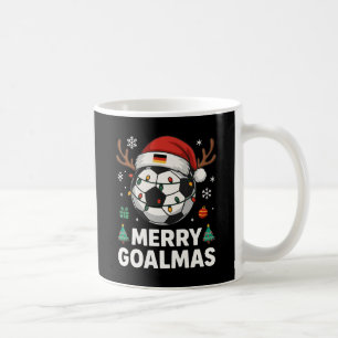 Merry Goalmas - Funny Soccer Christmas Coffee Mug