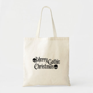 Merry Gothic Christmas Tote Bag