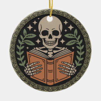Merry Gothmas To My Favourite Book Lover Ceramic Tree Decoration