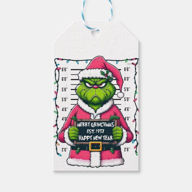 💚 Merry Grinchmas  Gift Tags (Front)