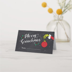 Merry Grinchmas Grinch Holiday Party Place Card