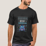 Merry Hanukkah Jewish Holiday Menorah Dreidel Chan T-Shirt<br><div class="desc">Merry Hanukkah Jewish Holiday Menorah Dreidel Chanukah Gift Tank Top</div>