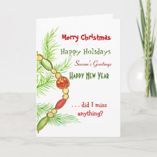 Merry Happy Everything Card