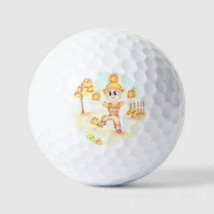 Merry harvest little ginger boy golf balls