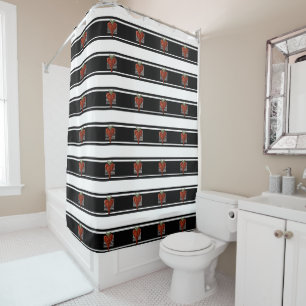 Merry Hearts Shower Curtain