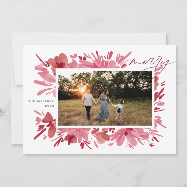 Merry Holiday Card (Front)