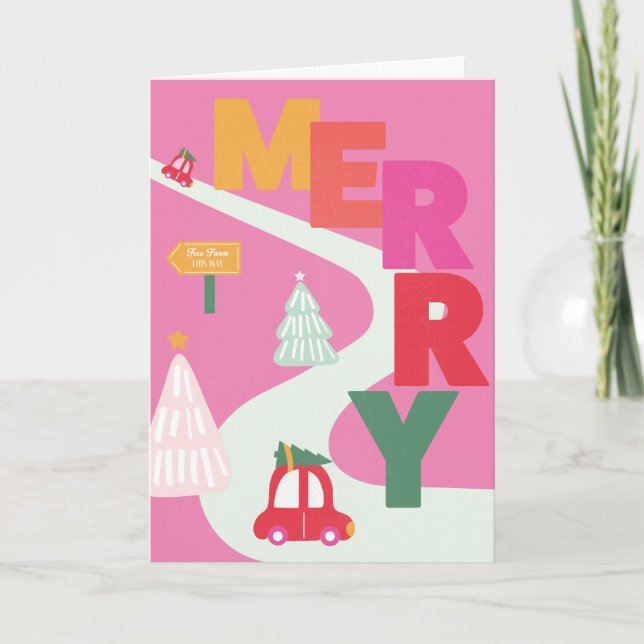 Merry Holiday Card (Front)
