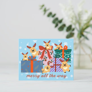 Merry Holiday Postcard