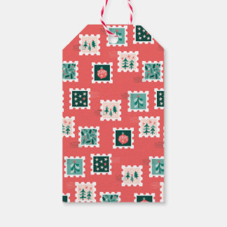 Merry Holly Days Stamps Gift Tags