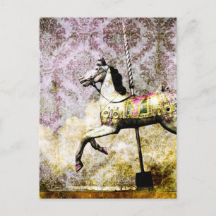 Merry Horse Postcard