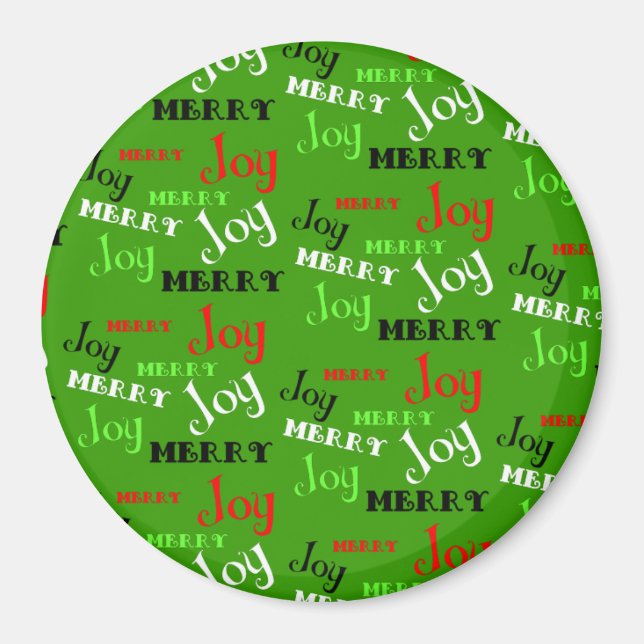 Merry Joy Magnet (Front)