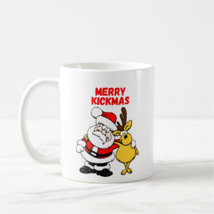Merry Kickmas Coffee Mug