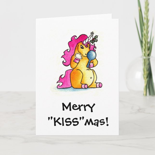 Merry "KISS"mas Holiday Card (Front)