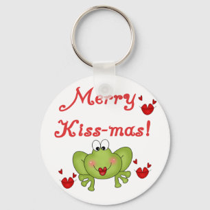 Merry Kiss-Mas Tshirts and Gifts Key Ring