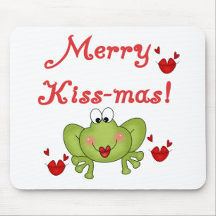 Merry Kiss-Mas Tshirts and Gifts Mouse Mat