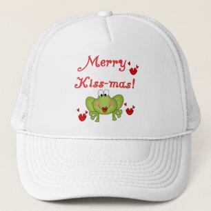 Merry Kiss-Mas Tshirts and Gifts Trucker Hat