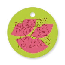 Merry Kissmas Gift Tag