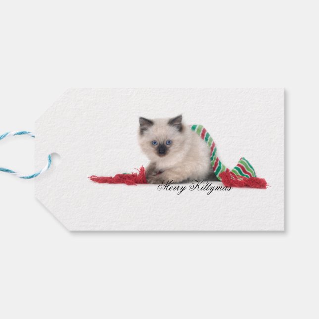 Merry Kittymas gift tag (Back Horizontal)