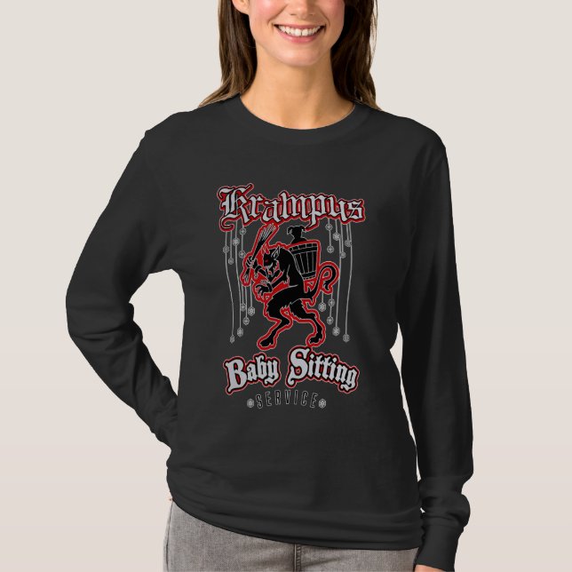Merry Krampus Christmas Xmas Horror Ugly Sweater E (Front)