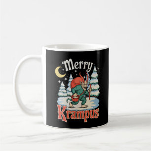Merry Krampus Folklore Christmas Horror Xmas Coffee Mug