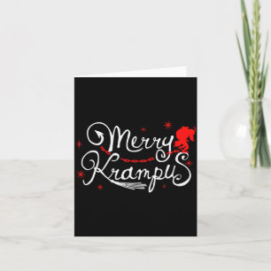 Merry Krampus German Folklore Christmas For Krampu Card