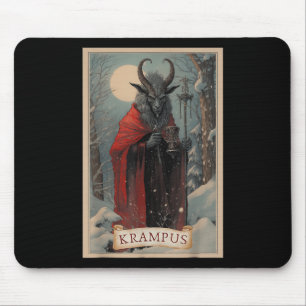 Merry Krampus Horror Christmas Ugly Sweater Evil P Mouse Mat