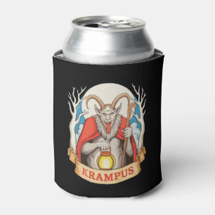 Merry Krampus Monster Christmas Xmas Santa Evil Can Cooler