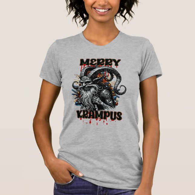 Merry Krampus T-Shirt (Front)