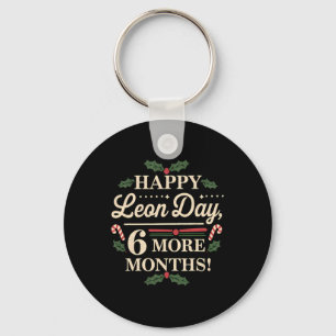 Merry Leon Day Noel Ckwards Funny Christmas Countd Key Ring