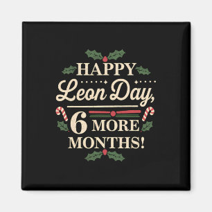 Merry Leon Day Noel Ckwards Funny Christmas Countd Magnet