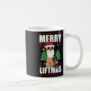 Merry Liftmas Christmas Strength Training Funny Bo Coffee Mug