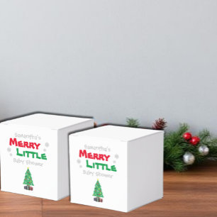 Merry Little Baby Shower Favour Box