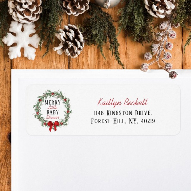 Merry Little Christmas Baby Shower (Creator Uploaded)