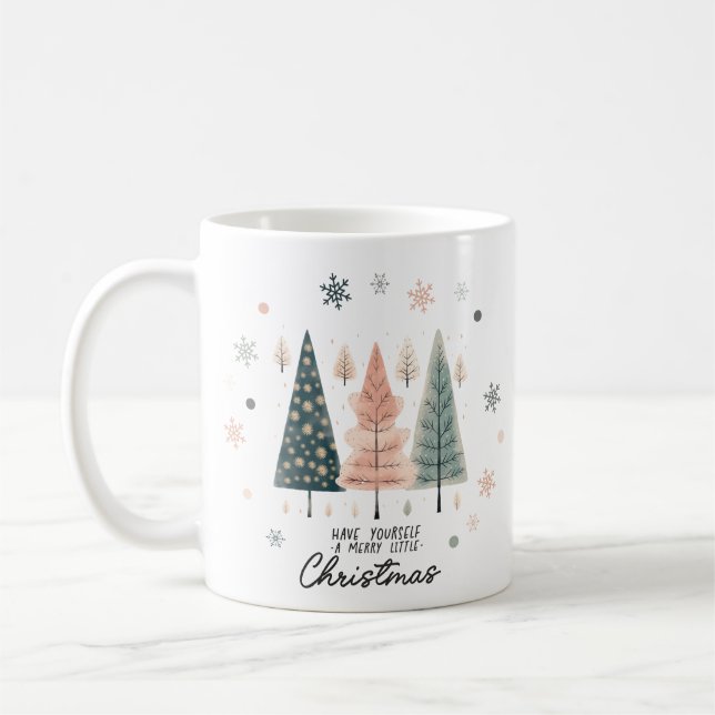 "Merry Little Christmas"  Coffee Mug (Left)