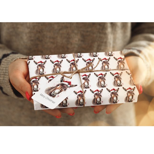 Merry Little Christmas Donkey Gift Tags (Creator Uploaded)