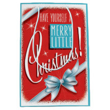Merry Little Christmas Gift Bag - Medium bag