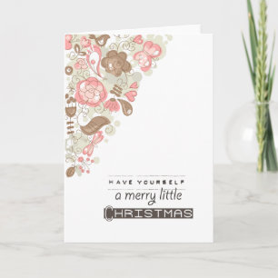 Merry Little Christmas Holiday Card