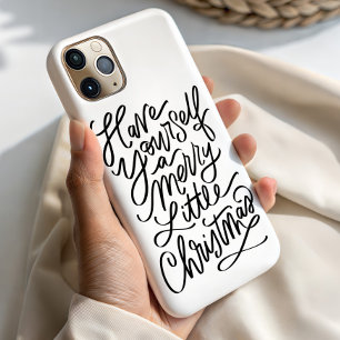 Merry Little Christmas Minimal Phone Case