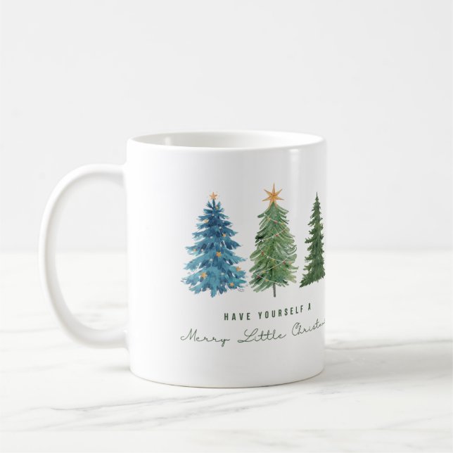 Merry Little Christmas Mug (Left)