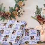 Merry Little Christmas Open 25th December Photo Wr Wrapping Paper<br><div class="desc">Christmas photo wrapping paper with 2 of your favourite photos. The design is lettered with "Do not open until 25th December" and "Have a Merry Little Christmas". The photo template displays your pictures in vertical portrait and square formats so if you have any problems with picture placement, try cropping to...</div>