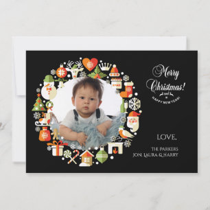 Merry Little Christmas Photo Holiday Card