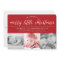 Merry Little Christmas Typography 3 Photo Birth