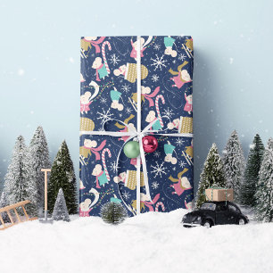 Merry Little Mice- Christmas- Wrapping Paper Roll