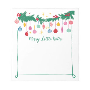 Merry Little Notes Vintage Garland and Ornaments